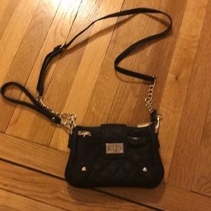 Black cross body bag